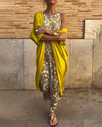 VIVIANA | Elegantes Zweiteiliger Komplettsatz mit Bequemem Sitz für Urlaub und Sommerausflüge