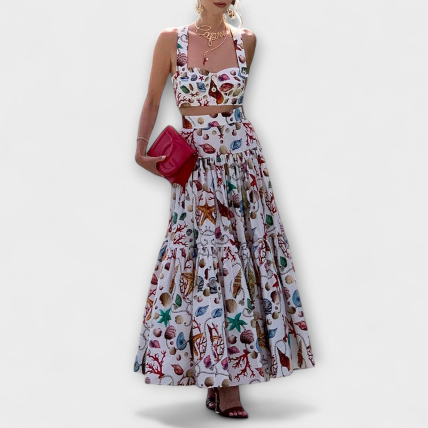 Heather - Schickes zwei-teiliges Rock-Set