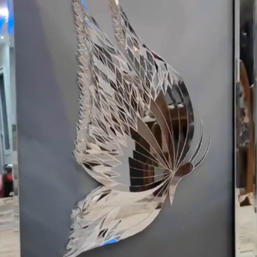 DIY™ | Schmetterling Gebrochener Spiegel Fotorahmen