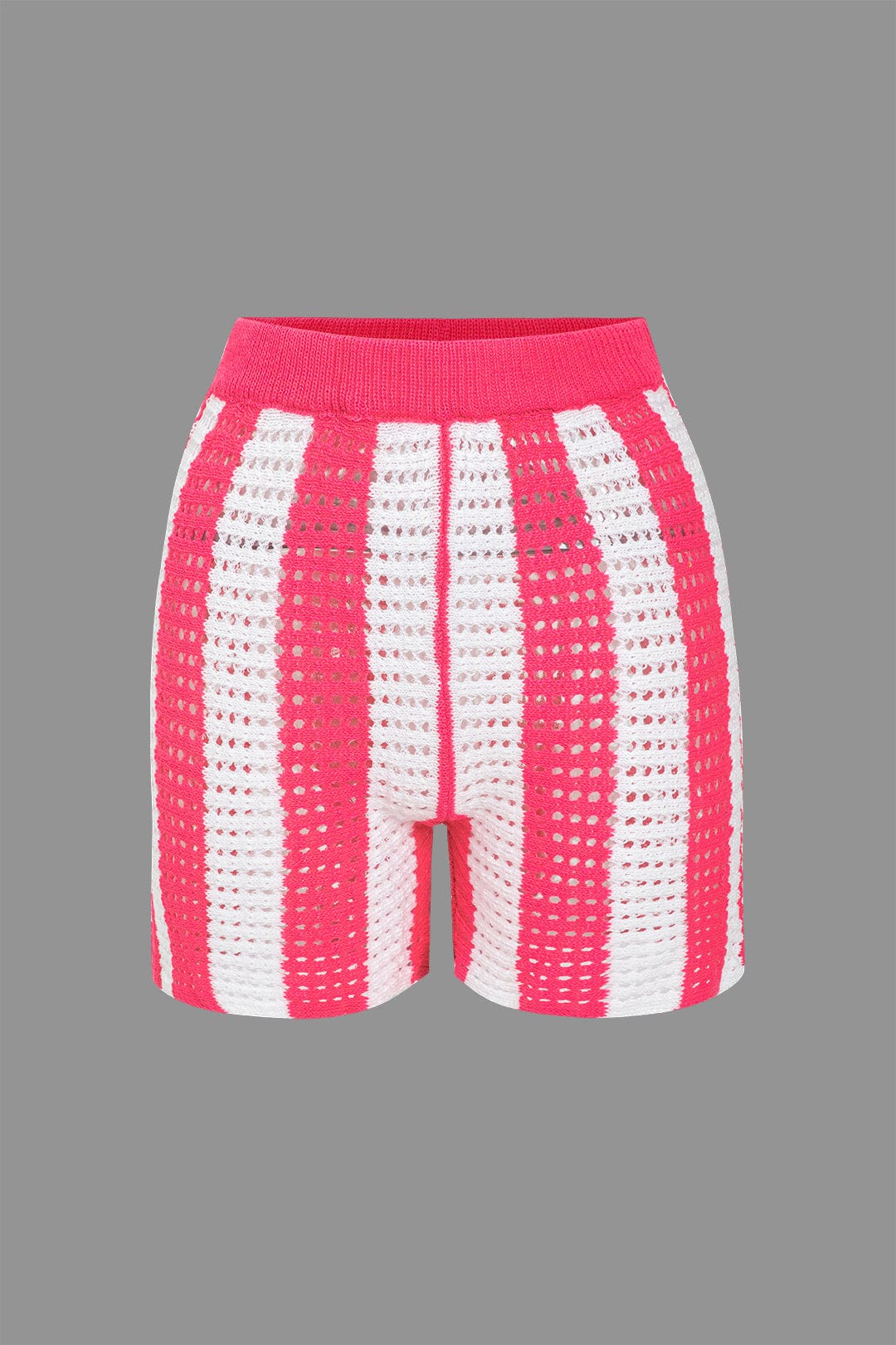 Noemi | Stylisches Häkel-Zweiteiler-Set mit Streifenmuster