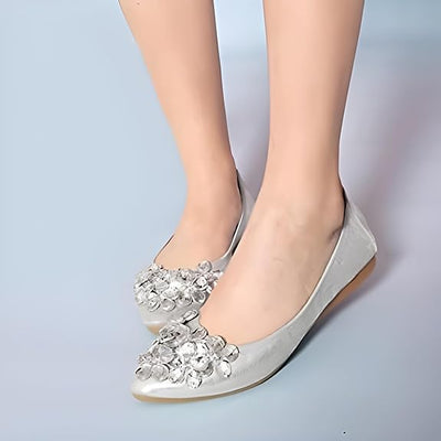 Chinbee - Glamouröse Strass-Ballerinas für Damen
