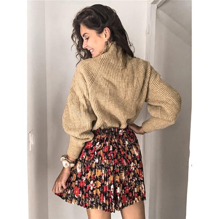 Strickpullover mit Stehkragen | Lässiger Komfort | Vielseitiger Stil