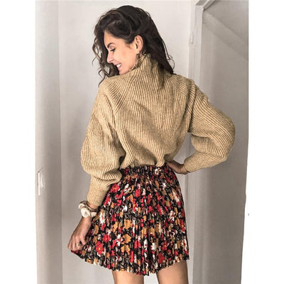 Strickpullover mit Stehkragen | Lässiger Komfort | Vielseitiger Stil