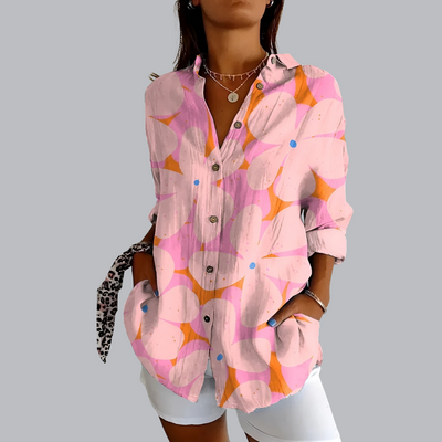 Irmgard™ | Weite Bluse mit elegantem Schnitt