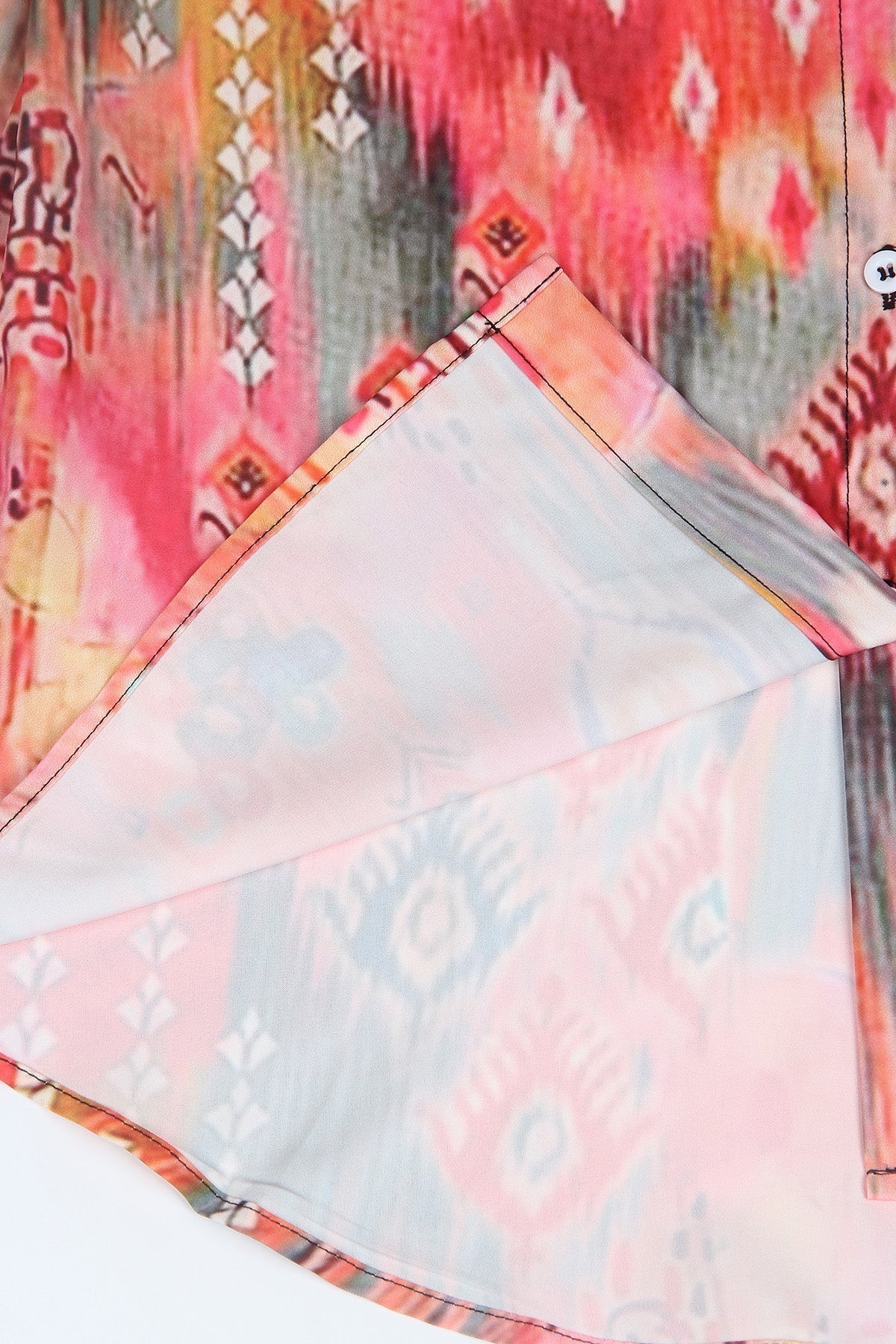 Tessa Blumengemusterter Sommertop mit Halblangen Ärmeln – Elegantes T-Shirt für Frauen