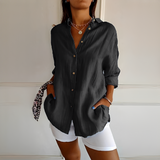 Shanelle - Stilvolle Sommerbluse für Damen in Schwarz