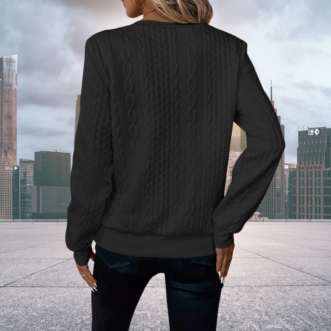 Iris™ | Stylischer Strickpullover