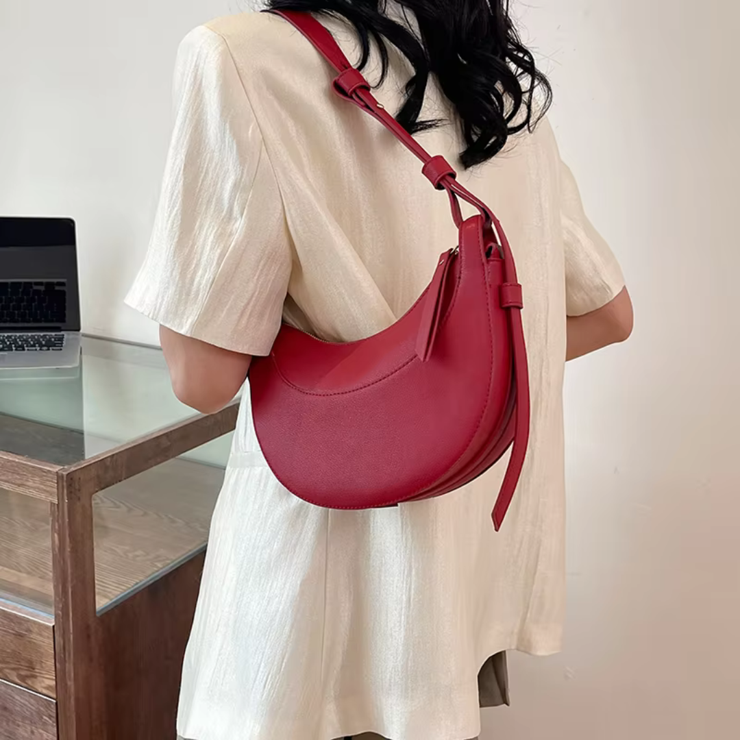 Halima | Umhängetasche Damen im Halbmonddesign Bag