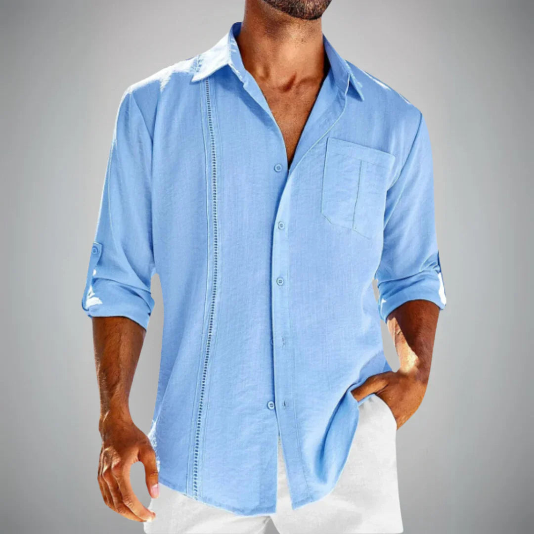 Thomas - Langarmhemd für Herren