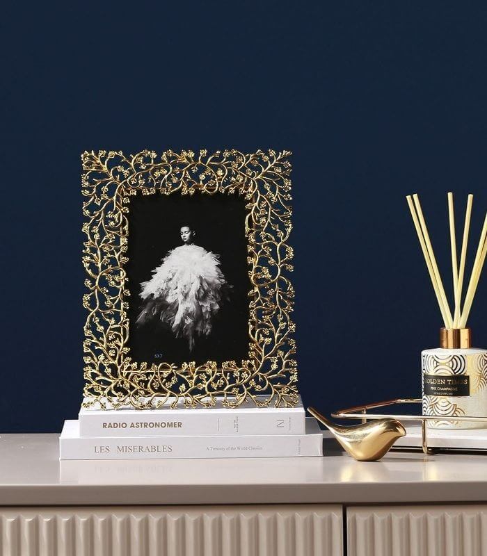 Florentis - Elegantes Bladdesign naturinspirierter Rahmen