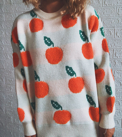 Fruchtiges Strickdesign | Verspielter Charme | Bequemer Schnitt