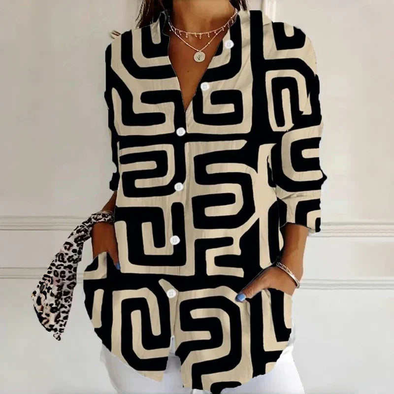 Stella | Bluse Damen aus 100% Baumwolle