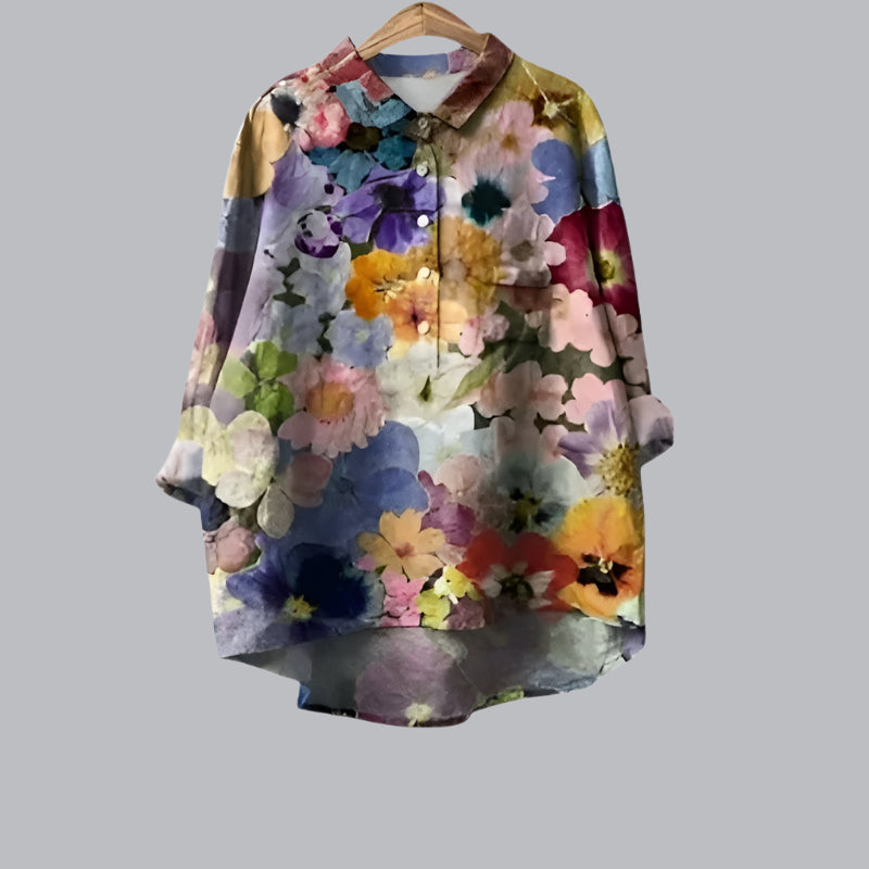 Sigmunda™ | Modische Vintage Bluse