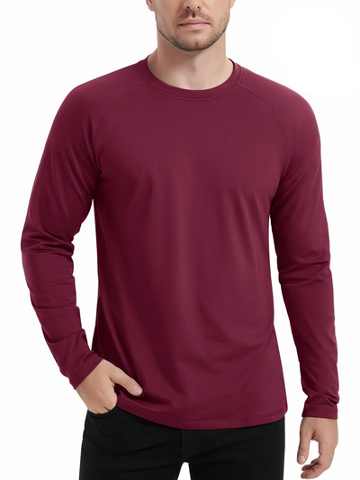Teraxo | Atmungsaktives Langarmshirt für Herren Winter