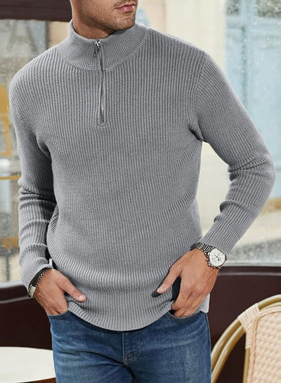 Owen - Herren Quarter Zip Pullover