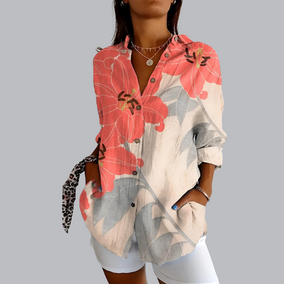 Irmgard™ | Weite Bluse mit elegantem Schnitt