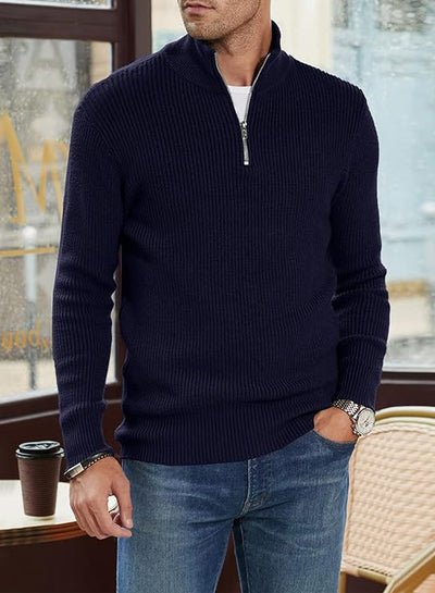 Owen - Herren Quarter Zip Pullover