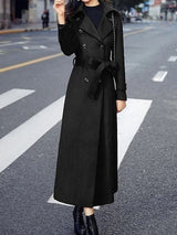 Stylische Woll-Damenjacke - Elora in Schwarz