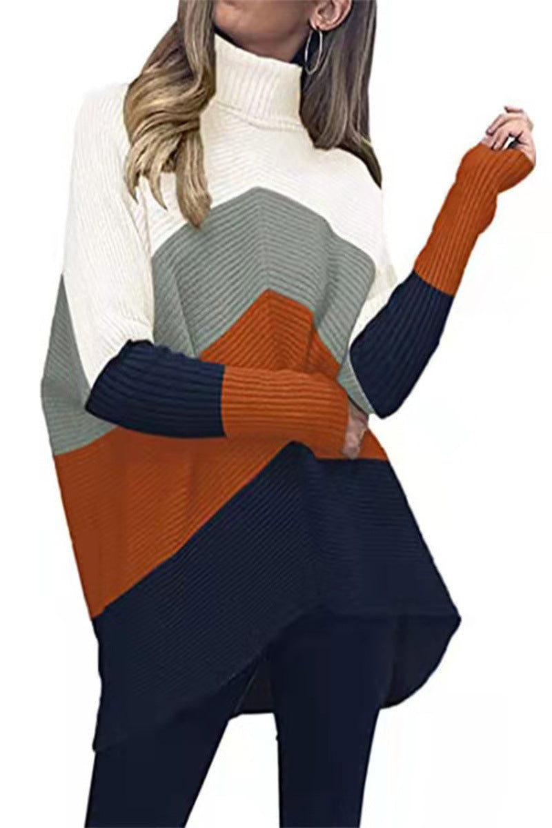 Oversize-Strickpullover | Asymmetrischer Schnitt | Müheloser Stil