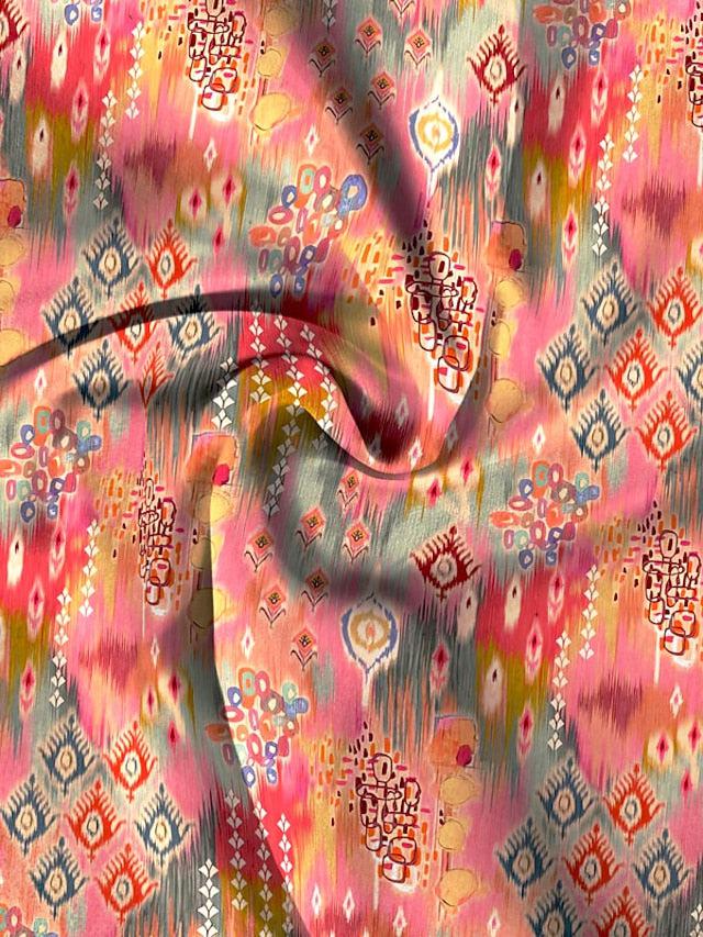 Tessa Blumengemusterter Sommertop mit Halblangen Ärmeln – Elegantes T-Shirt für Frauen