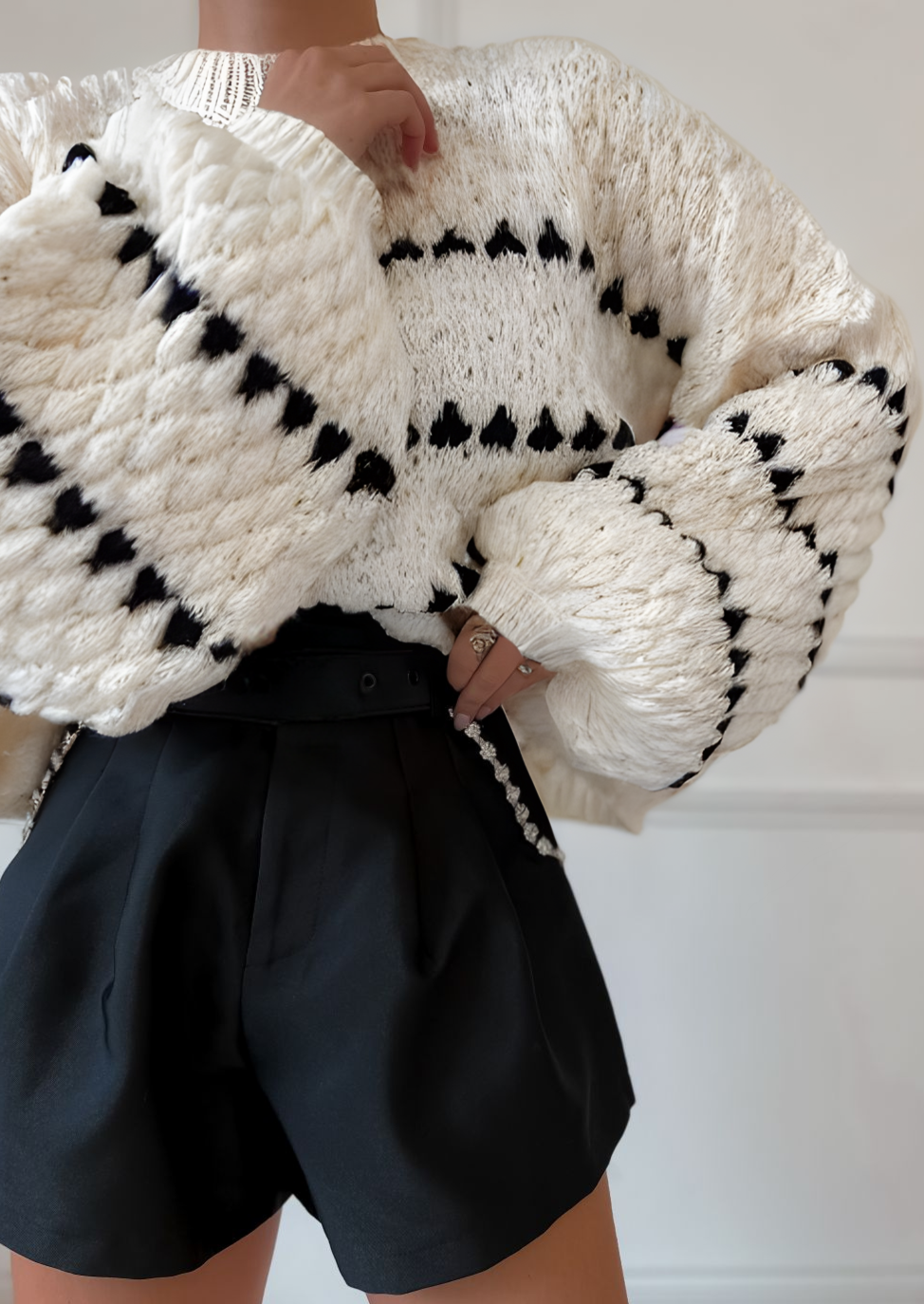 Grobstrick-Pullover | Oversized & Gemütlich | Winterschick