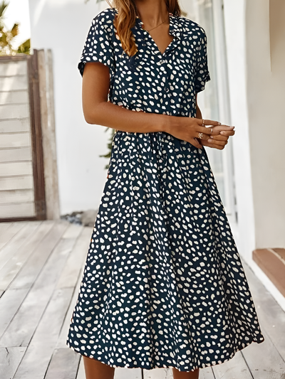 Sifra | Damenkleid Komfort mit Fließendem Design