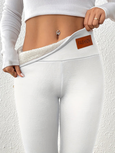 Thermo-Leggings | Weich gefüttert | Hoher Bund