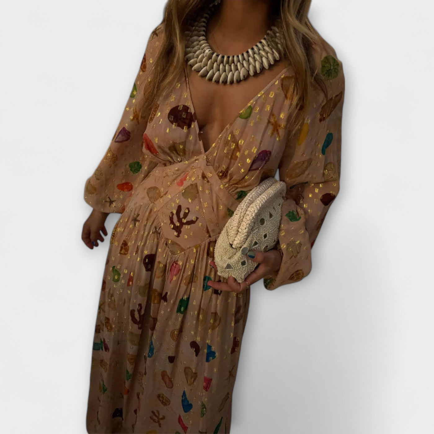 Lauren - Petite Shell Reign Kleid