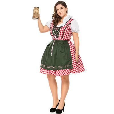 Übergrößen Oktoberfest Dirndl