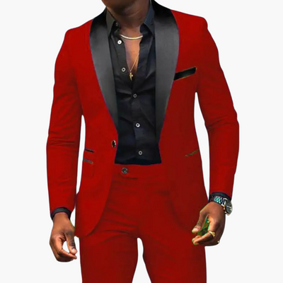 Eleganter Hochzeitsanzug - Herren Zweiteiler mit modernem Schnitt