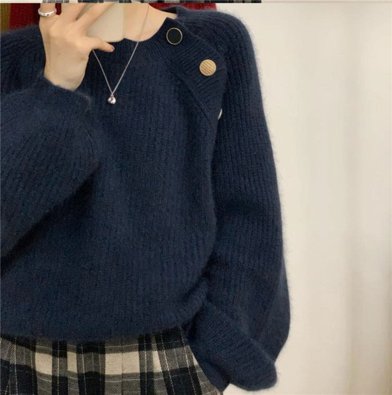 Pullover mit Knopfdetails | Zeitloser Stil | Gemütlicher Chic