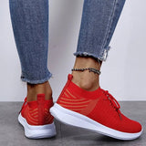 Stilvolle Orthopädische Damen-Sneakers - Lyra in Rot