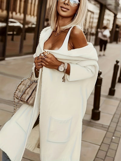 Langer Cardigan | Lässiger Schnitt | Statement-Print