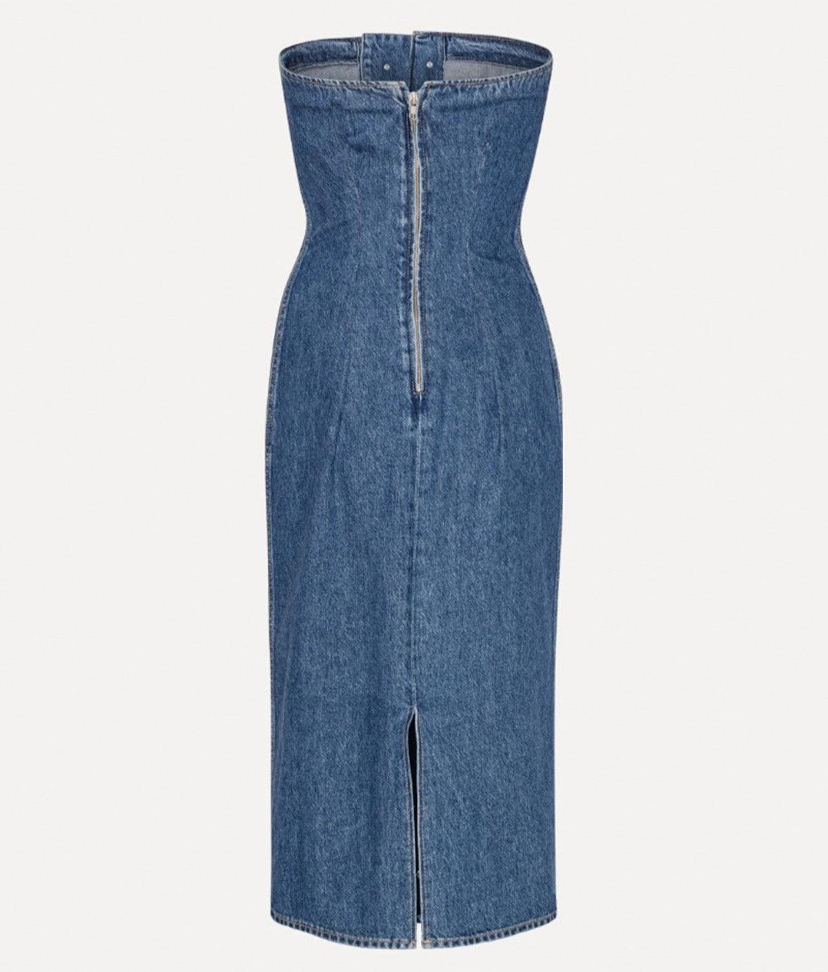 Daisy - Kleid mit Knopfdetails aus Denim