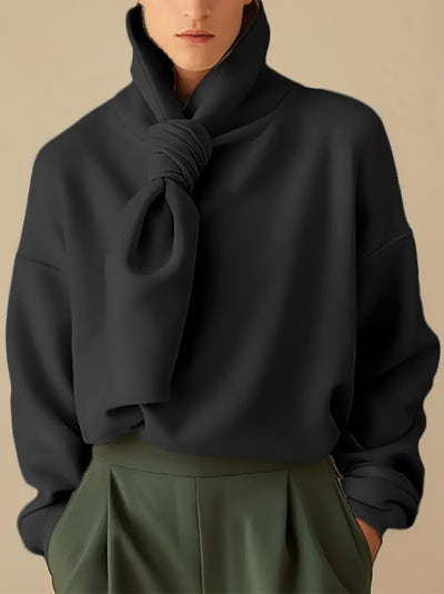 Theodore - Herren Sweatshirt mit Schalkragen