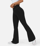 Stilvolle Bootcut-Jeans für Damen - Rosa in Schwarz