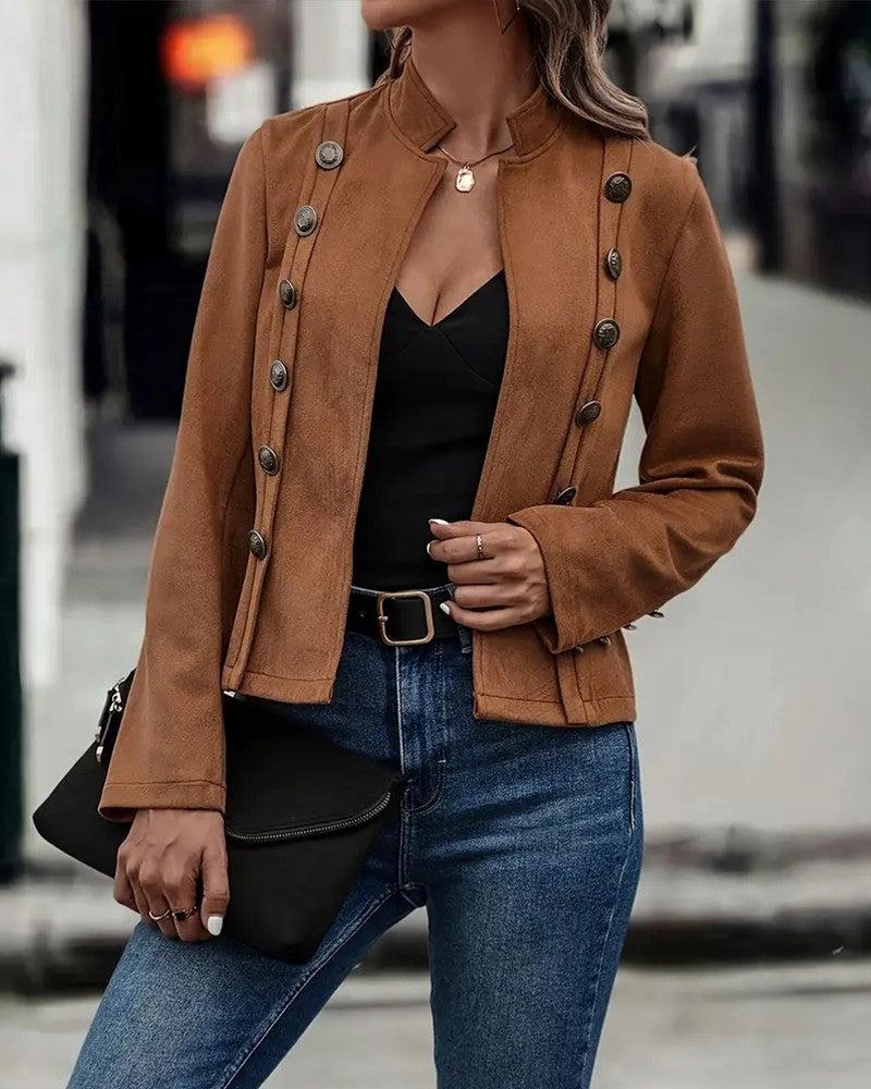 Henry™ | Einfarbige kragenlose Oberbekleidung