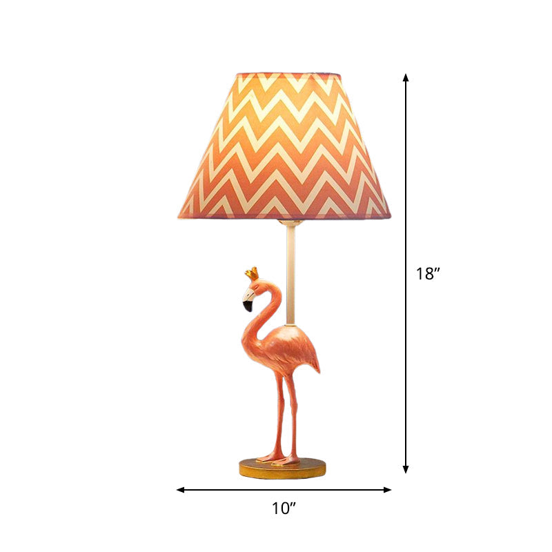 Pinklo – Raffinierte Flamingo-Harpiks-Lampe