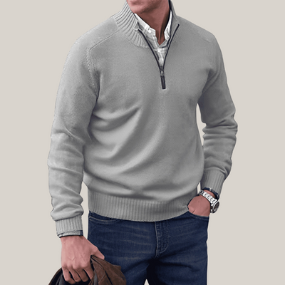 Leander™ | Pullover mit Reißverschluss