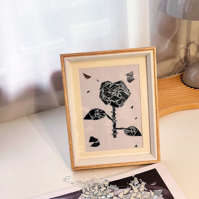 DIY™ | Schmetterling Gebrochener Spiegel Fotorahmen