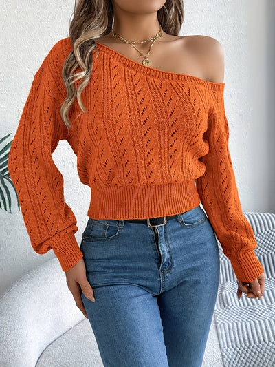 Strickpullover | Feminines Design | Weicher Tragekomfort