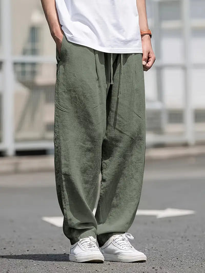 Kirk - Atmungsaktive Baumwollhose Mit Taschen