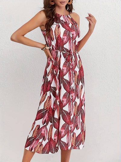 Nova - Ärmelloses Midi Kleid mit Schlitz