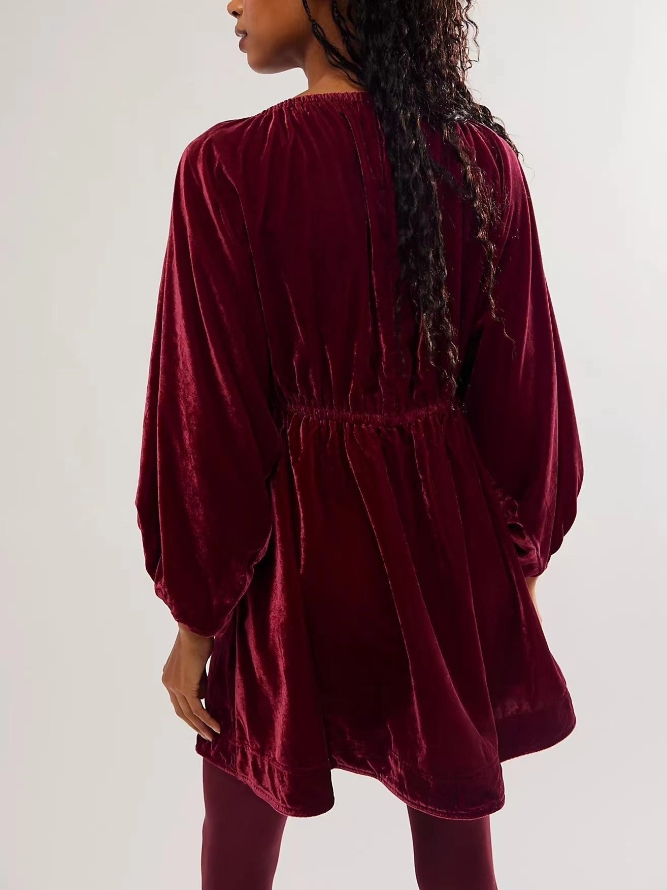 Velvet Vibe™ | Minikleid aus Samt