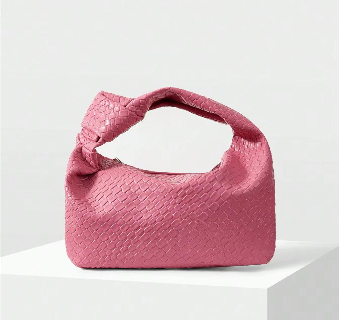 Heidi-Mode | Gewebte Hobo Tasche aus Leder