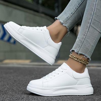 Ethel - Saubere weiße Sneaker für Damen, weiß