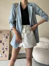 Sarah | Eleganter Und Stilvoller Damen Blazer in Teal