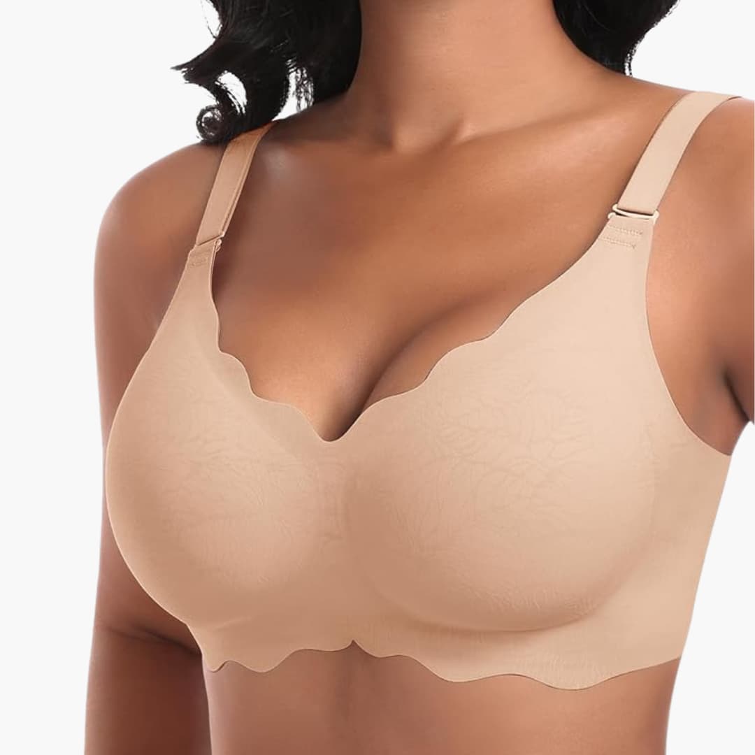 Nahtloser Damen BH ohne Bügel mit verstellbaren Trägern