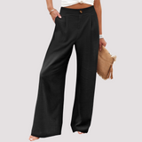 Helen - Lässige Hose mit weitem Bein für Damen in Schwarz 2