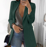 Trendy Damen Blazermantel - Elise in Grün